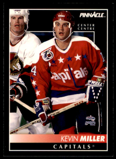 Hokejová karta Kevin Miller Pinnacle 1992-93 řadová č.313