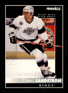 Hokejová karta Tomas Sandstrom Pinnacle 1992-93 řadová č.345