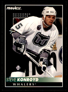 Hokejová karta Steve Konroyd Pinnacle 1992-93 řadová č.352