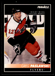 Hokejová karta Greg Paslawski Pinnacle 1992-93 řadová č.370