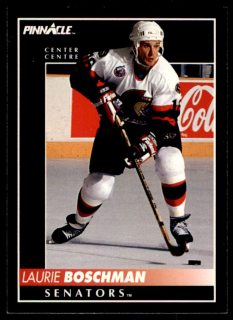 Hokejová karta Laurie Boschman Pinnacle 1992-93 řadová č.375