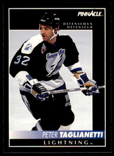 Hokejová karta Peter Taglianetti Pinnacle 1992-93 řadová č.383