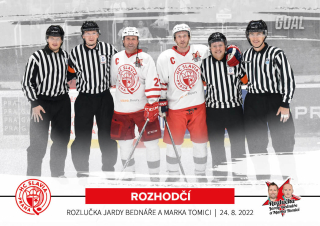 Hokejová karta Rozhodčí Goal Cards 2022-23 Rozkučka č. 45