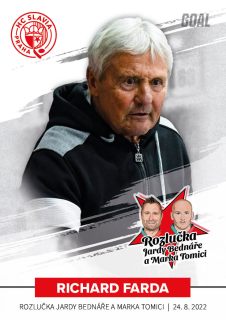 Hokejová karta Richard Farda Goal Cards 2022-23 Rozkučka č. 19