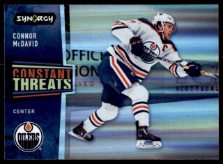 Hokejová karta Connor McDavid UD Synergy 2020-21 Constant Threats č. CT-3