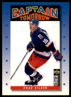 Hokejová karta Chad Kilger UD Coll. Choice 1996-97 Captain Tomorrow č. 337