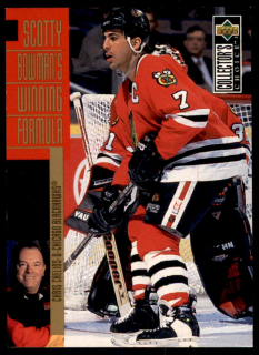 Hokejová karta Chris Chelios UD Coll. Choice 1996-97 Scotty Bowman's č. 301