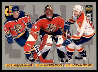 Hokejová karta Vanbiesbrouck UD Coll. Choice 96-97 3 Star S. č. 318