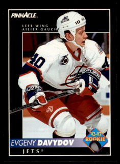 Hokejová karta Evgeny Davydov Pinnacle 1992-93 Rookie č. 226