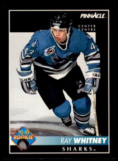 Hokejová karta Ray Whitney Pinnacle 1992-93 Rookie č. 227