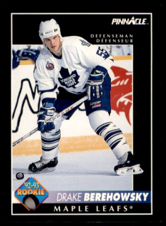 Hokejová karta Drake Berehowsky Pinnacle 1992-93 Rookie č. 231