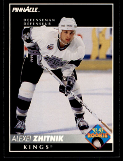 Hokejová karta Alexei Zhitnik Pinnacle 1992-93 Rookie č. 392