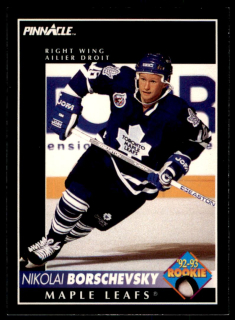Hokejová karta Nikolai Borschevsky Pinnacle 1992-93 Rookie č. 397