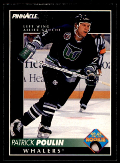 Hokejová karta Patrick Poulin Pinnacle 1992-93 Rookie č. 418