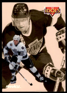 Hokejová karta Ahola / Kurri Pinnacle 1992-93 The Idols č. 243