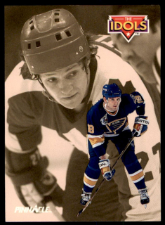 Hokejová karta Shanahan / Sittler Pinnacle 1992-93 The Idols č. 248
