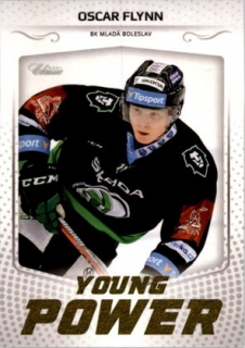 Hokejová karta Oscar Flynn  OFS 2018-19 Série 1 Young Power