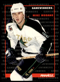 Hokejová karta Mike Modano Pinnacle 1992-93 GameWinners č. 260