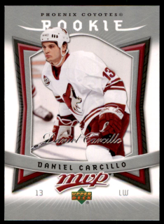 Hokejová karta Daniel Carcillo UD MVP 2007-08 Rookie č. 316