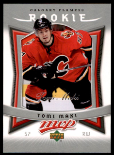 Hokejová karta Tomi Maki UD MVP 2007-08 Rookie č. 324
