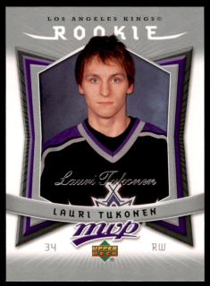 Hokejová karta Lauri Tukonen UD MVP 2007-08 Rookie č. 328