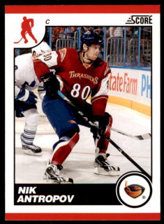 Hokejová karta Nik Antropov Score 2010-11 karta č.51