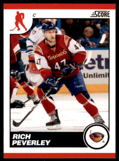 Hokejová karta Rich Peverley Score 2010-11 karta č.57