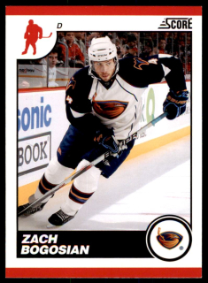 Hokejová karta Zach Bogosian Score 2010-11 karta č.62