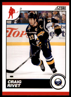 Hokejová karta Craig Rivet Score 2010-11 karta č.91