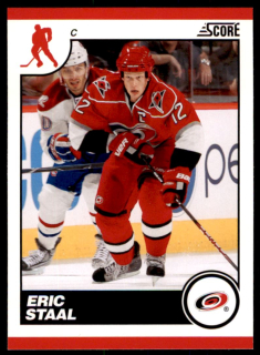 Hokejová karta Eric Staal Score 2010-11 karta č.111