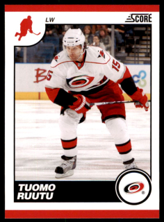 Hokejová karta Tuomo Ruutu Score 2010-11 karta č.112