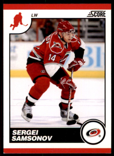 Hokejová karta Sergei Samsonov Score 2010-11 karta č.114