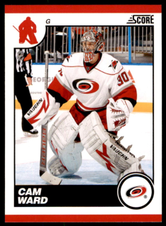 Hokejová karta Cam Ward Score 2010-11 karta č.124