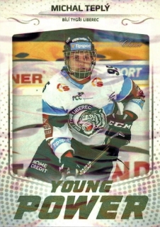Hokejová karta Michal Teplý OFS 2018-19 Young Power Ice Water