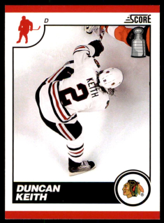Hokejová karta Duncan Keith Score 2010-11 karta č.135
