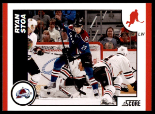 Hokejová karta Ryan Stoa Score 2010-11 karta č.149