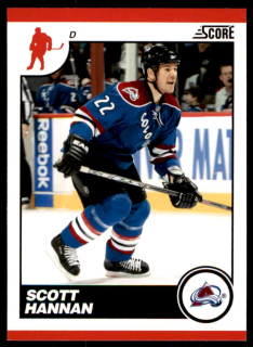 Hokejová karta Scott Hannan Score 2010-11 karta č.152