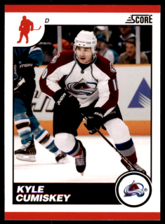 Hokejová karta Kyle Cumiskey Score 2010-11 karta č.153