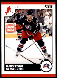 Hokejová karta Kristian Huselius Score 2010-11 karta č.157
