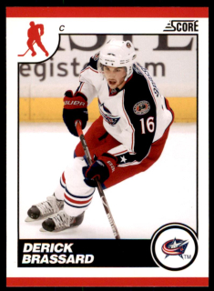 Hokejová karta Derick Brassard Score 2010-11 karta č.163