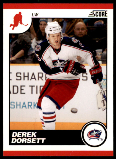 Hokejová karta Derek Dorsett Score 2010-11 karta č.164