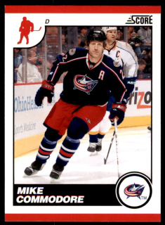 Hokejová karta Mike Commodore Score 2010-11 karta č.165