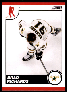 Hokejová karta Brad Richards Score 2010-11 karta č.171