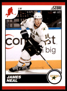 Hokejová karta James Neal Score 2010-11 karta č.176