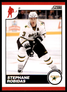 Hokejová karta Stephane Robidas Score 2010-11 karta č.181