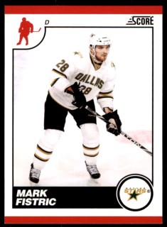 Hokejová karta Mark Fistric Score 2010-11 karta č.182