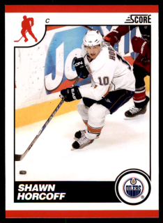 Hokejová karta Shawn Horcoff Score 2010-11 karta č.204