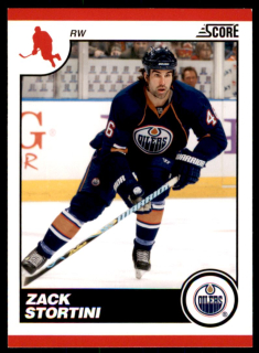 Hokejová karta Zack Stortini Score 2010-11 karta č.205