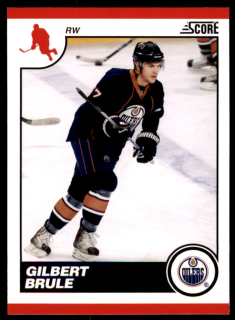 Hokejová karta Gilbert Brule Score 2010-11 karta č.206