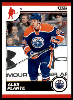 Hokejová karta Alex Plante Score 2010-11 karta č.209